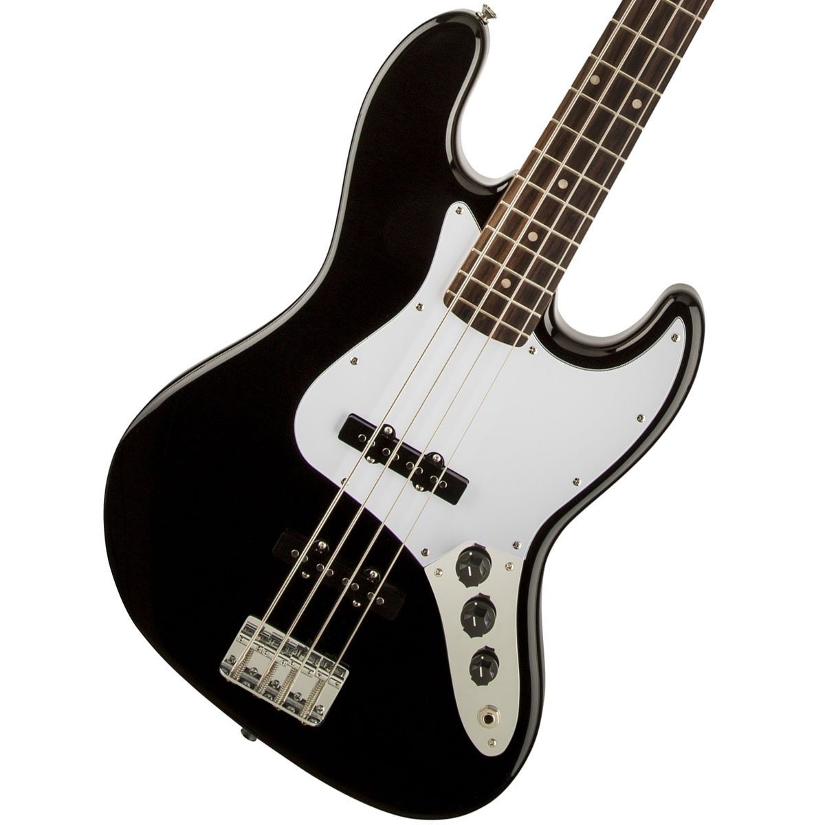 【ほぼ新品】Squier製 Affinity Jazz Bass 保証書付き Fender Squier Affinity Jazz Bass V Maple Olympic White 378652505